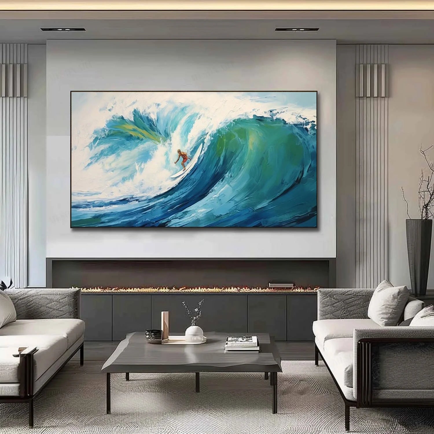 Minimalist Sea & Sky Art #SK087