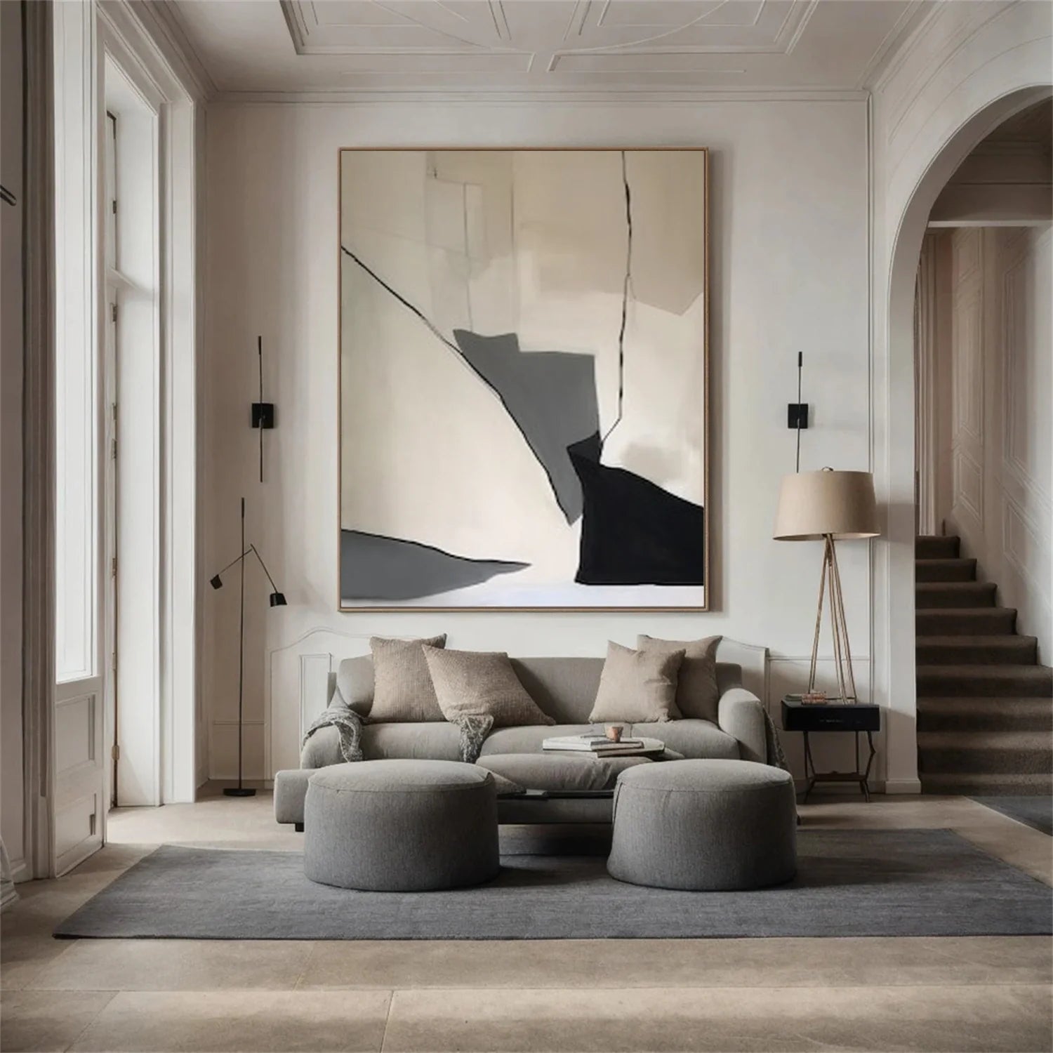 Abstract Canvas Art #WA672