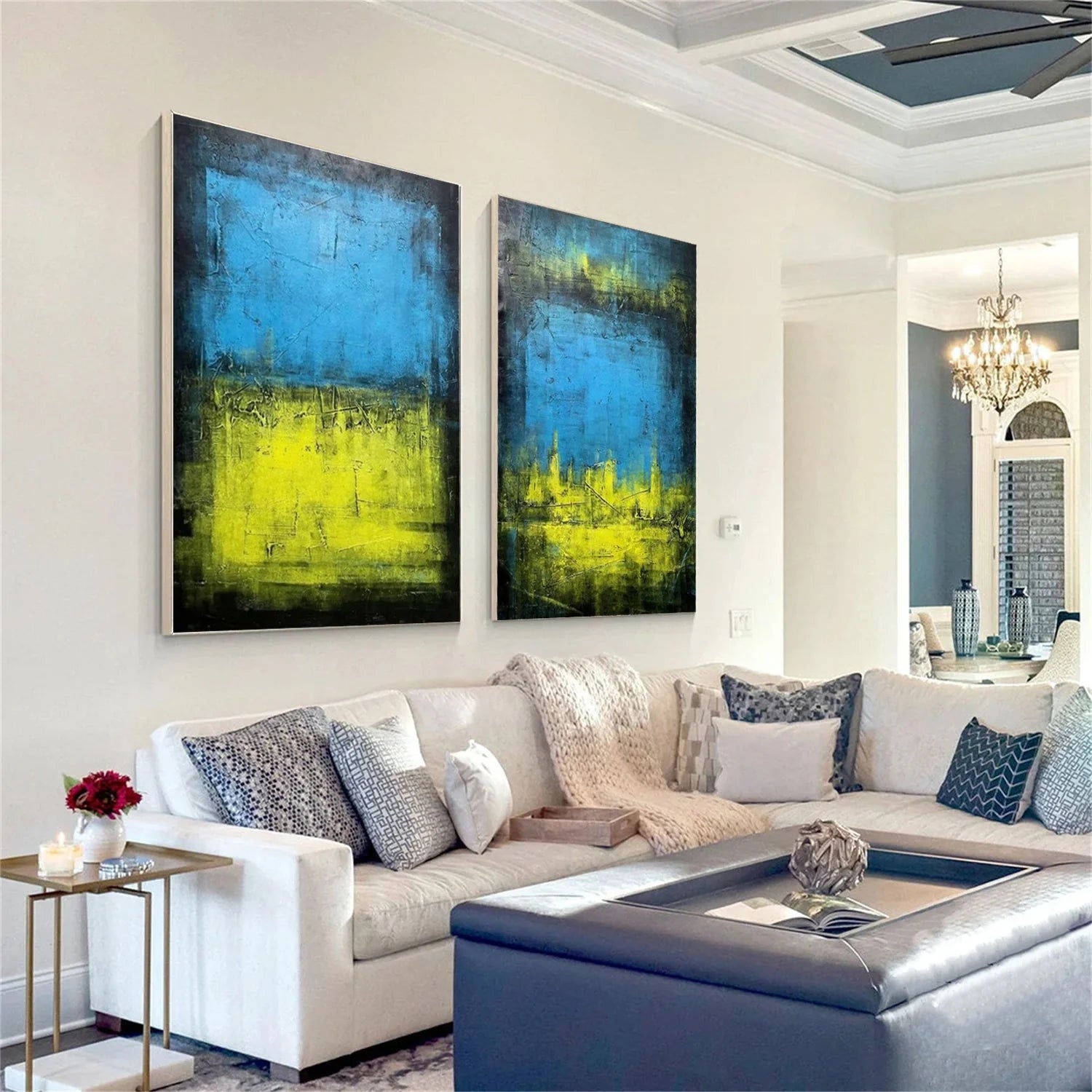 Abstract Tranquility Set of 2 #WA324