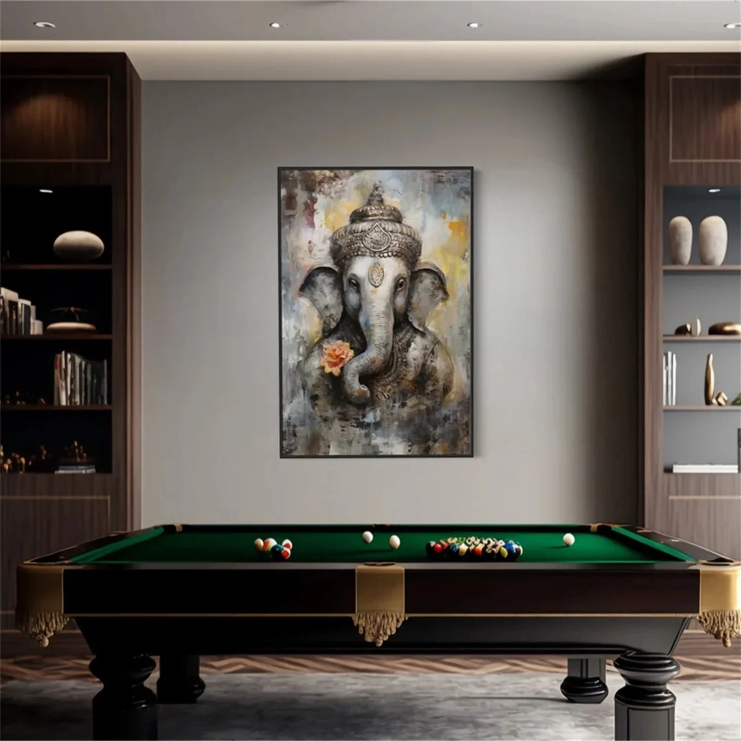 Colorful Abstract Animal Wall Art #AM059