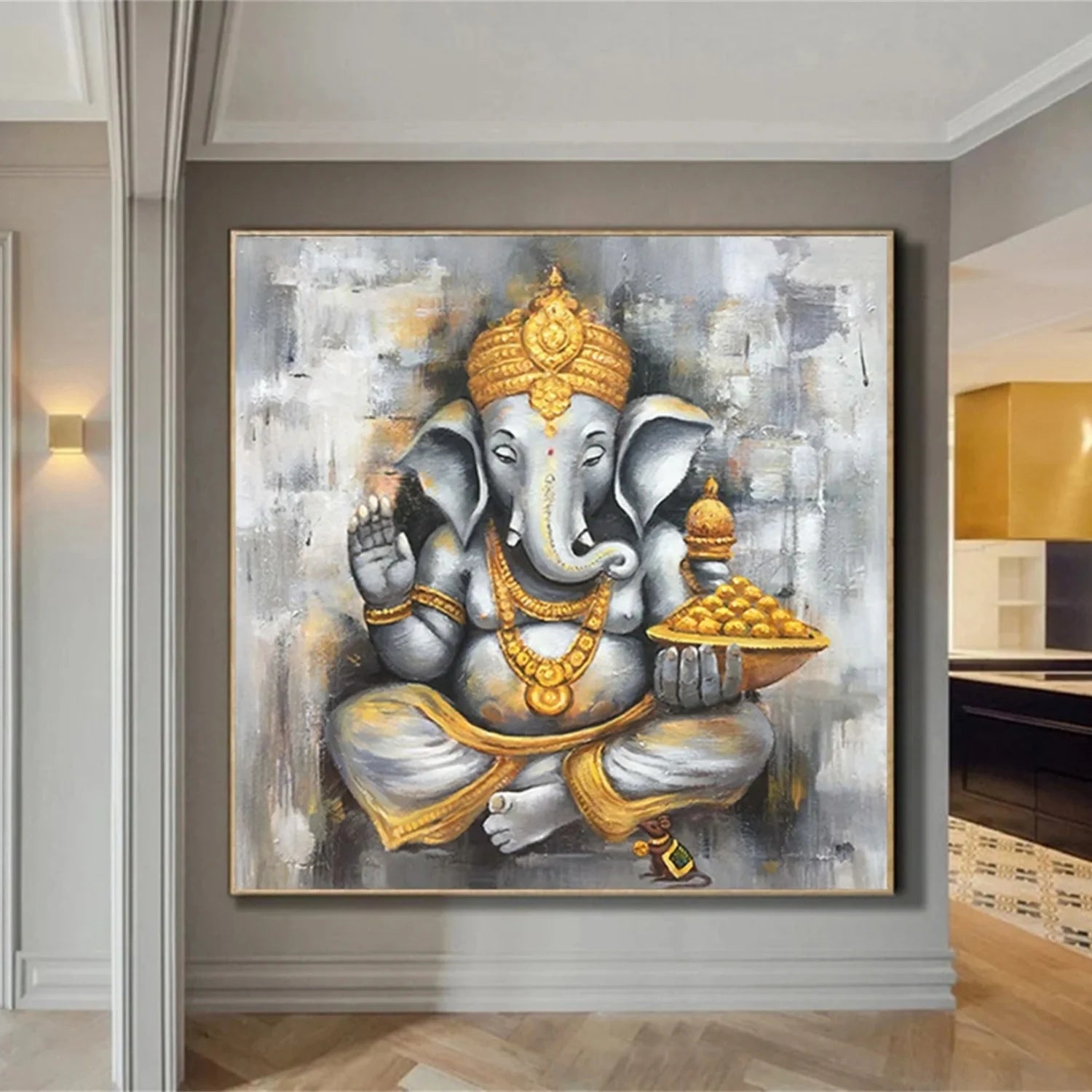 Colorful Abstract Animal Wall Art #AM060