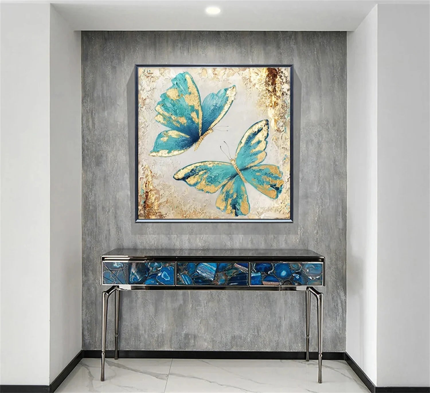 Colorful Abstract Animal Wall Art #AM054