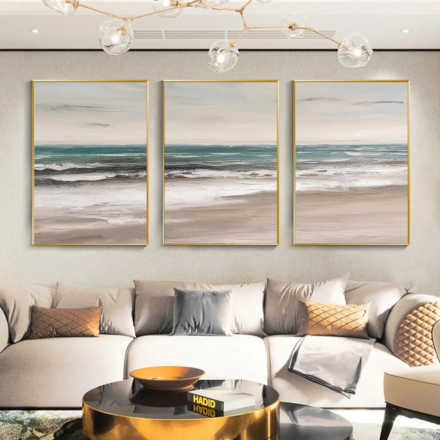 Sea & Sky Textured Art Set of 3 #SK108