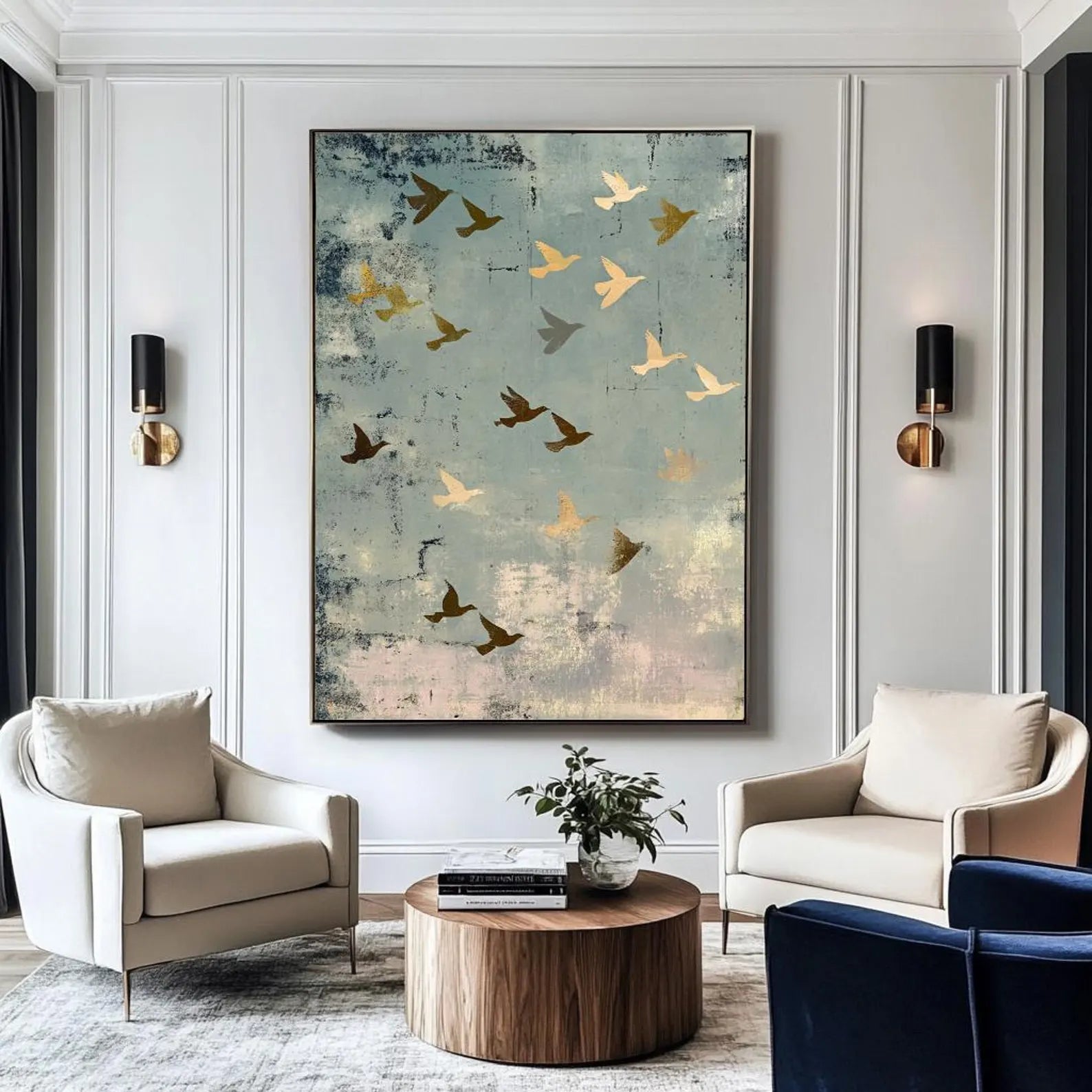 Animal Art Flying Birds Wall Decor#AM223