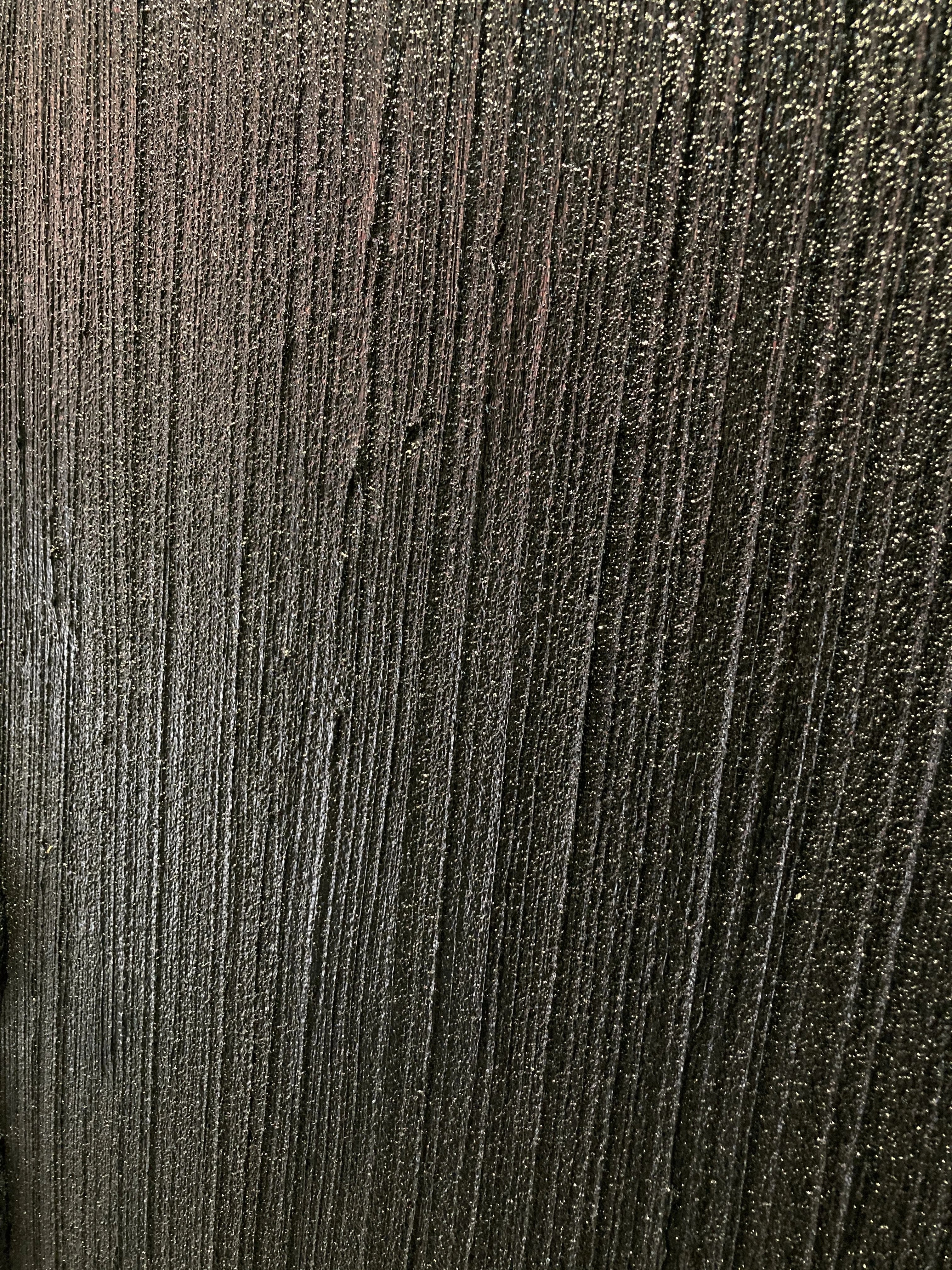 Plaster Art 3D Textured Black Minimalist Zen Canvas Art Painting