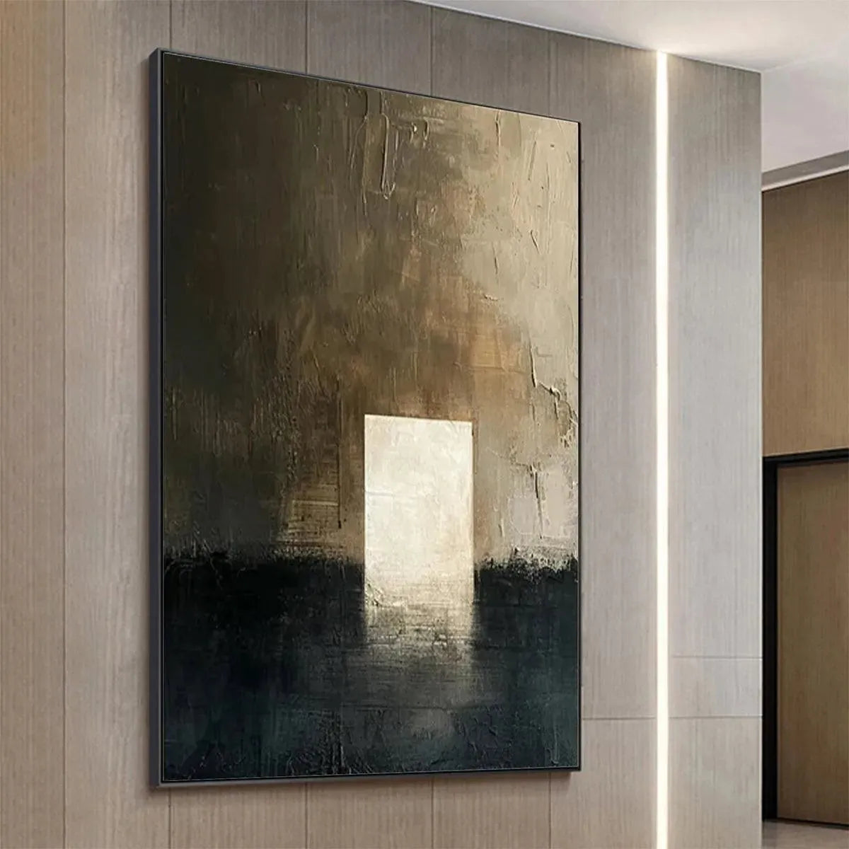 Abstract Light Doorway Oil Painting #MZ344