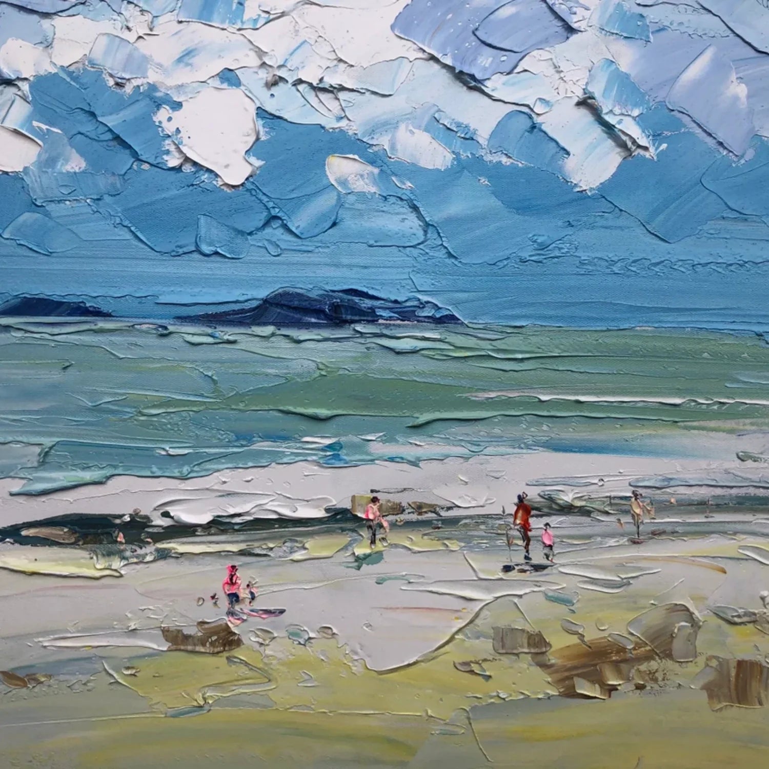 Sea & Sky Textured Art #SK097