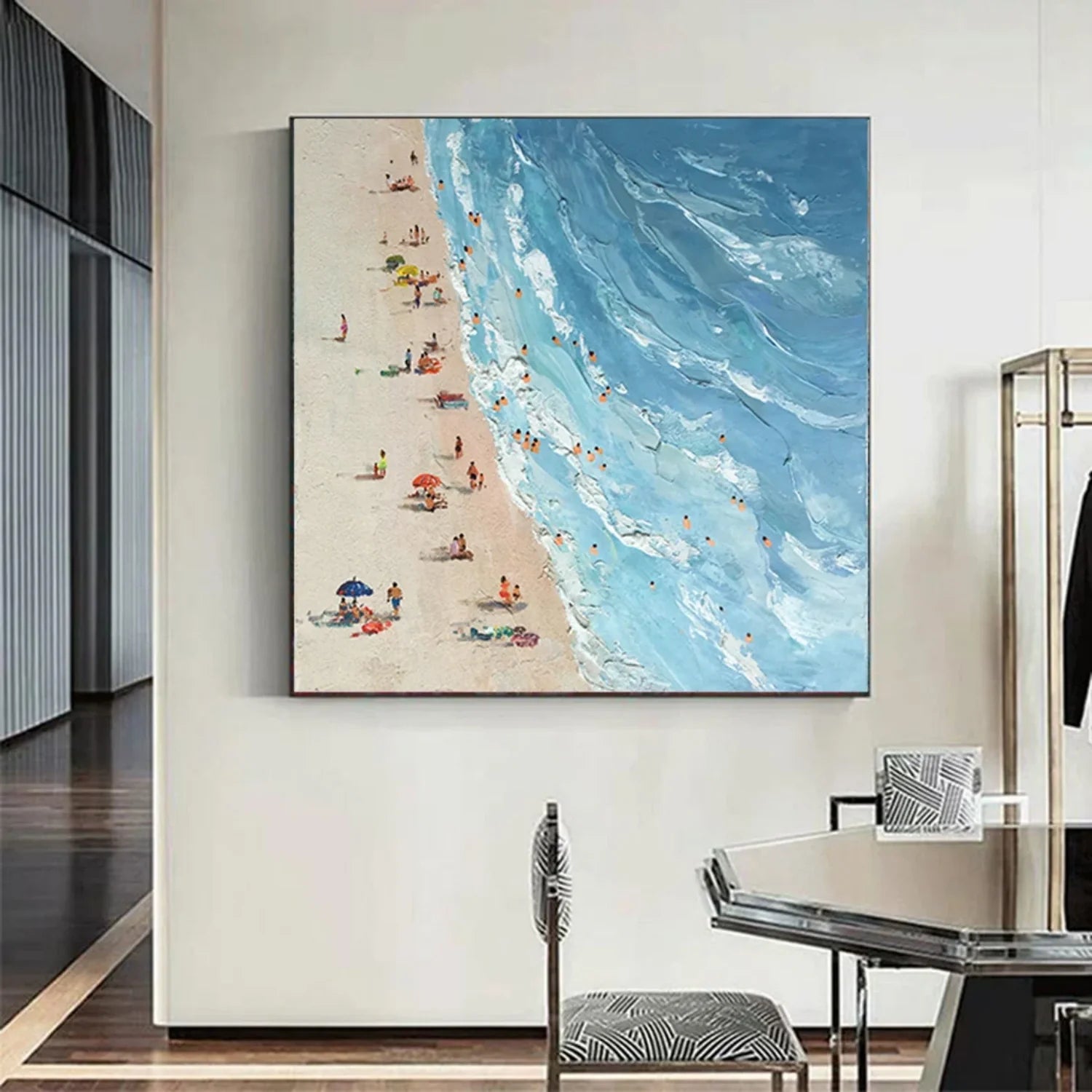 Swimming Sport_Textured Wall Art #AS026