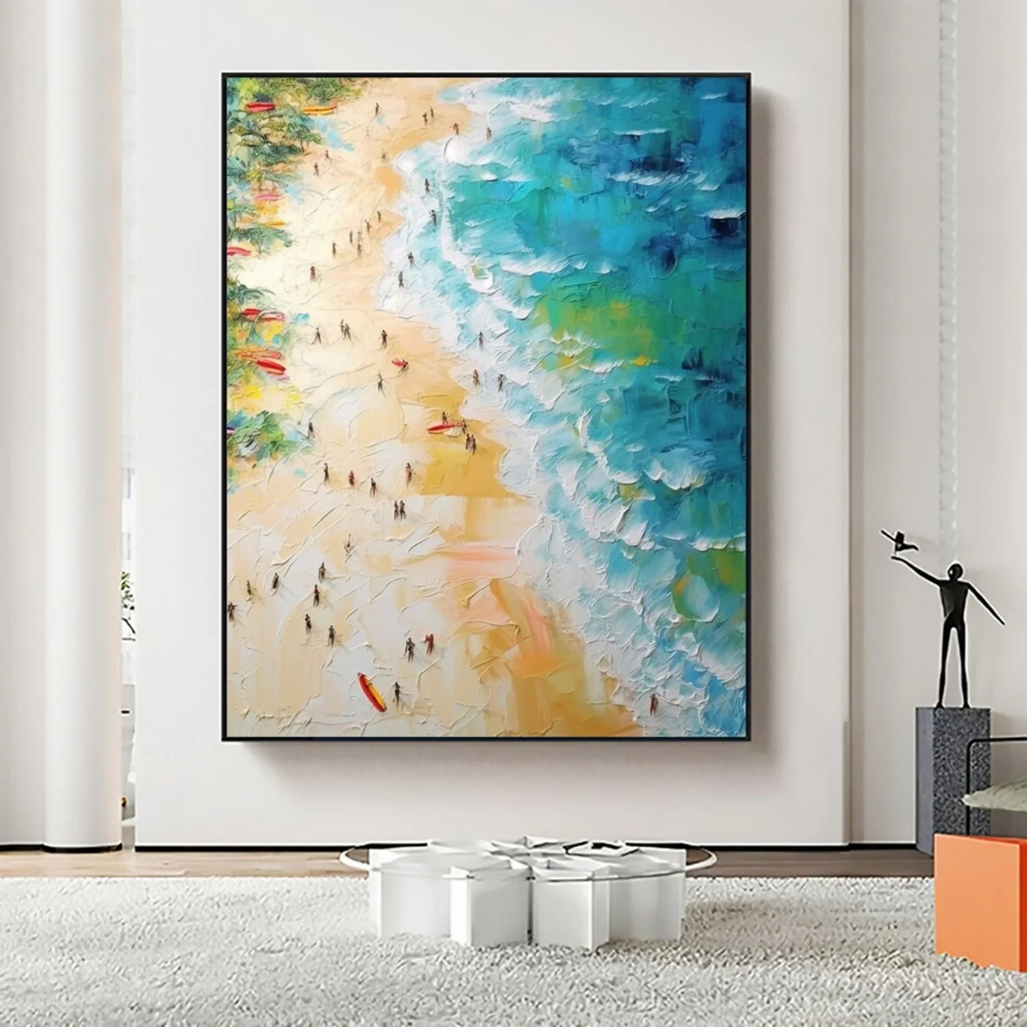 Sea & Sky Textured Art #SK099