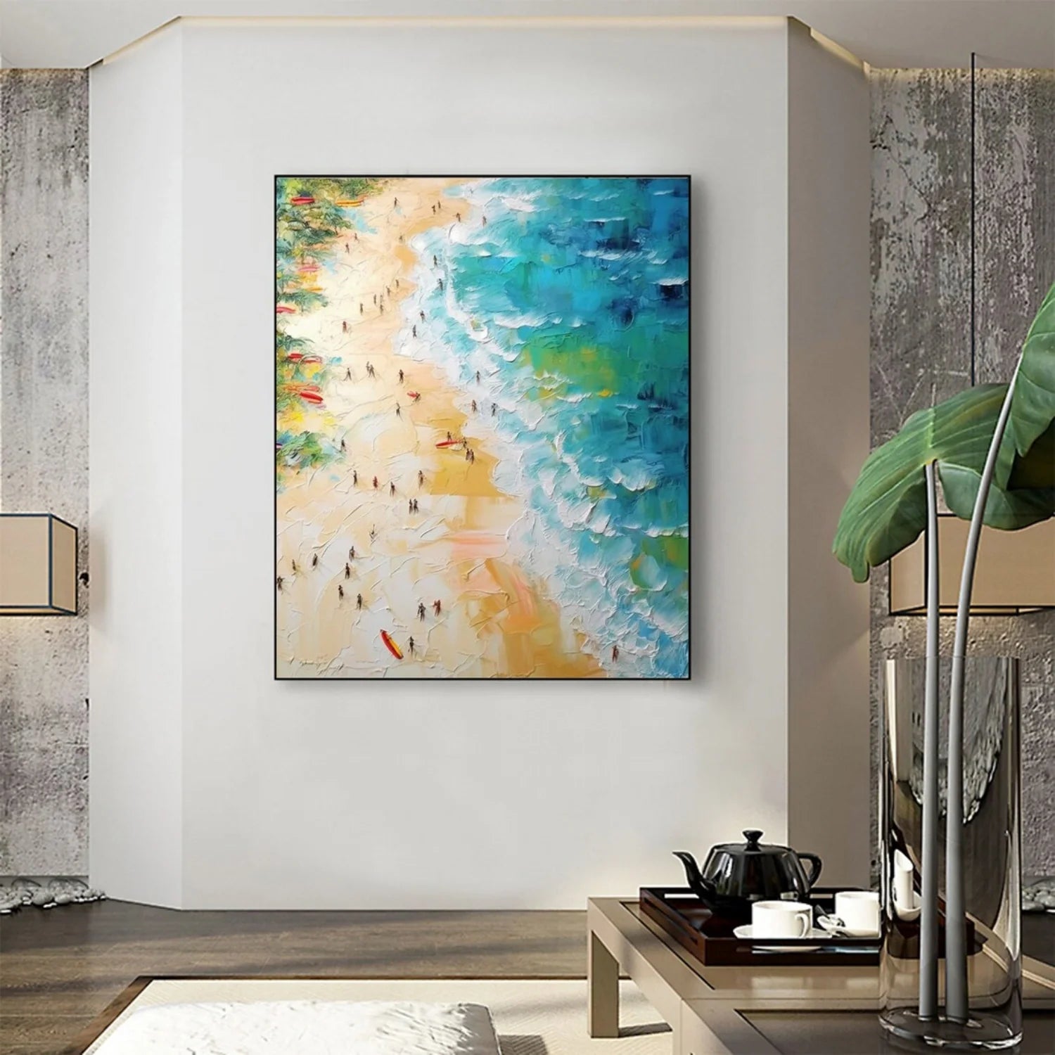 Sea & Sky Textured Art #SK099