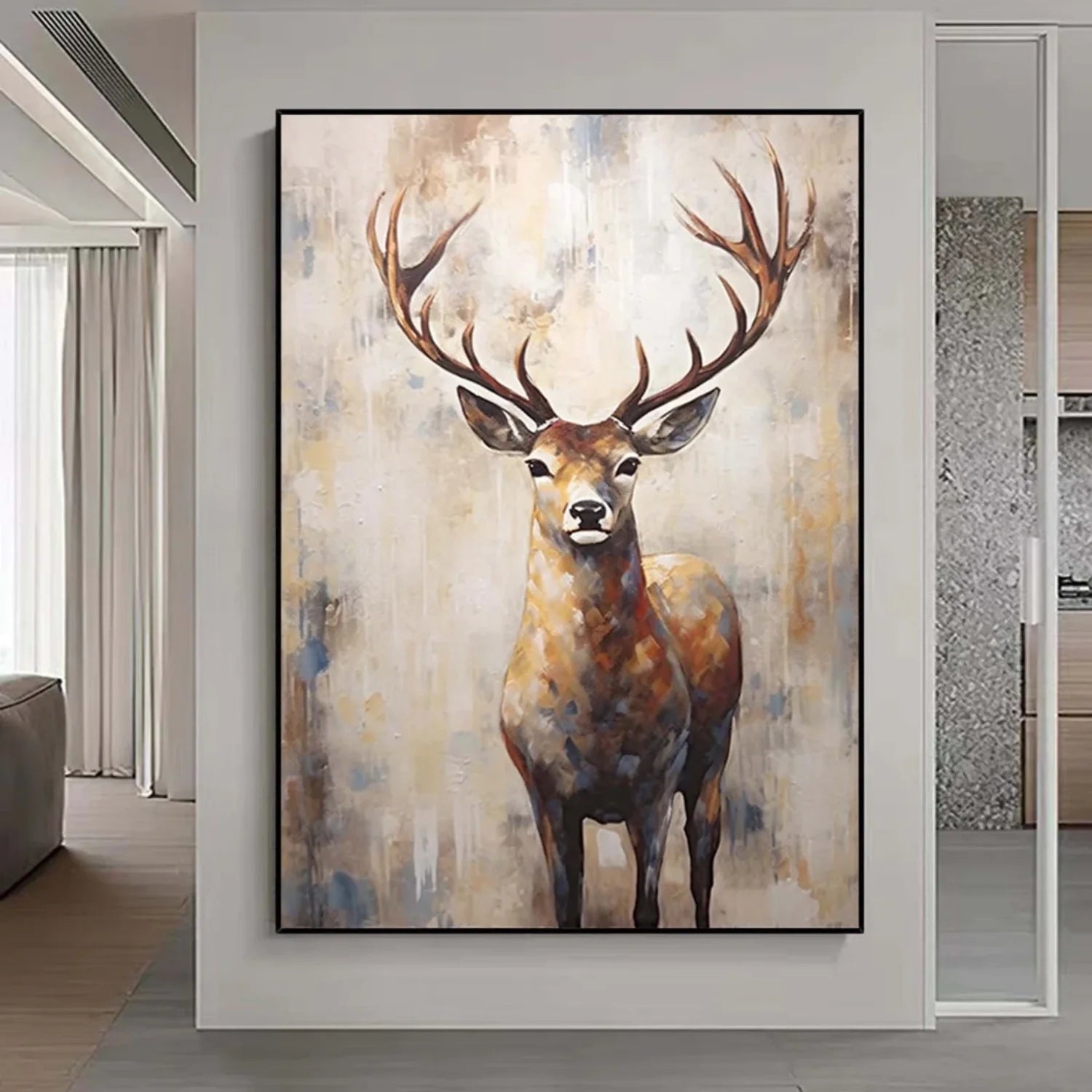 Abstract Animal Wall Art #AM128
