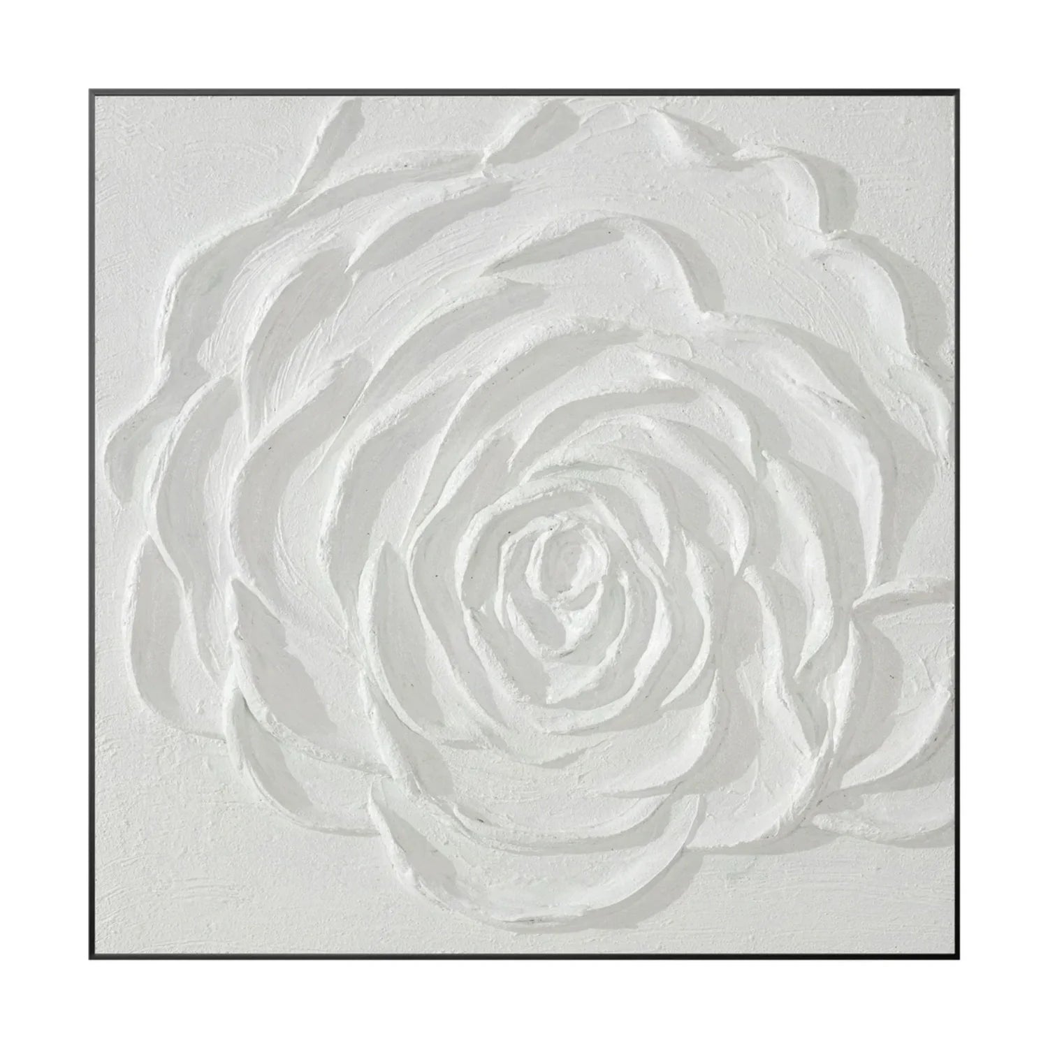 Flower & Tree Abstract_Textured Wall Art #FT133