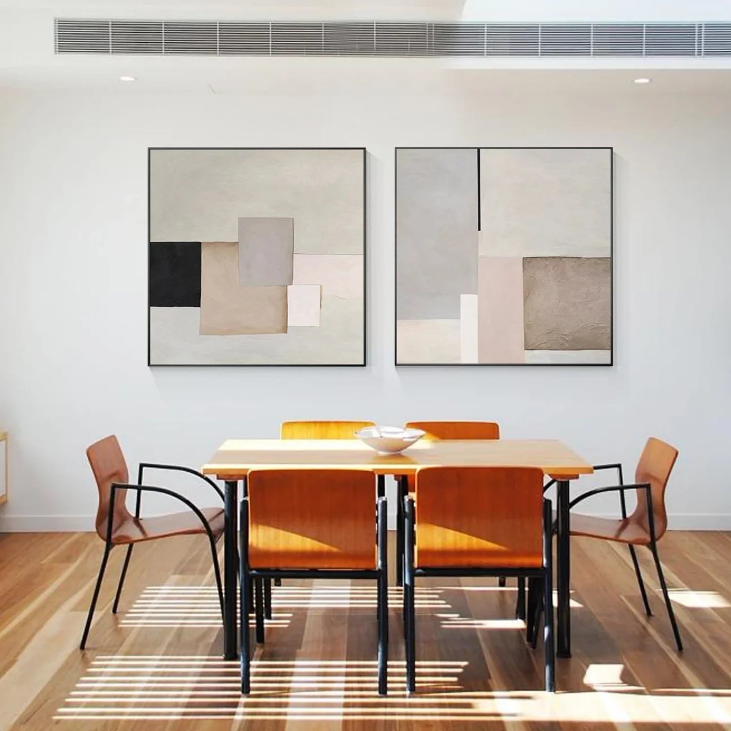 Abstract Canvas Art Set of 2 #WA635