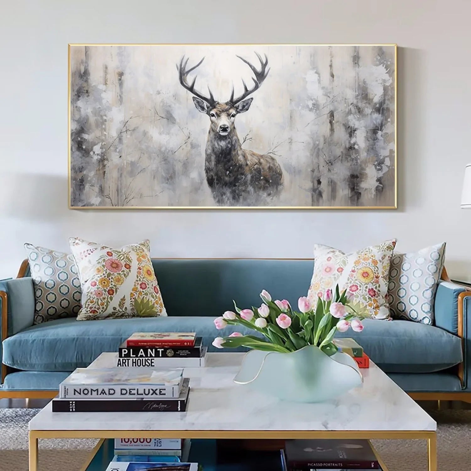 Abstract Animal Wall Art #AM129