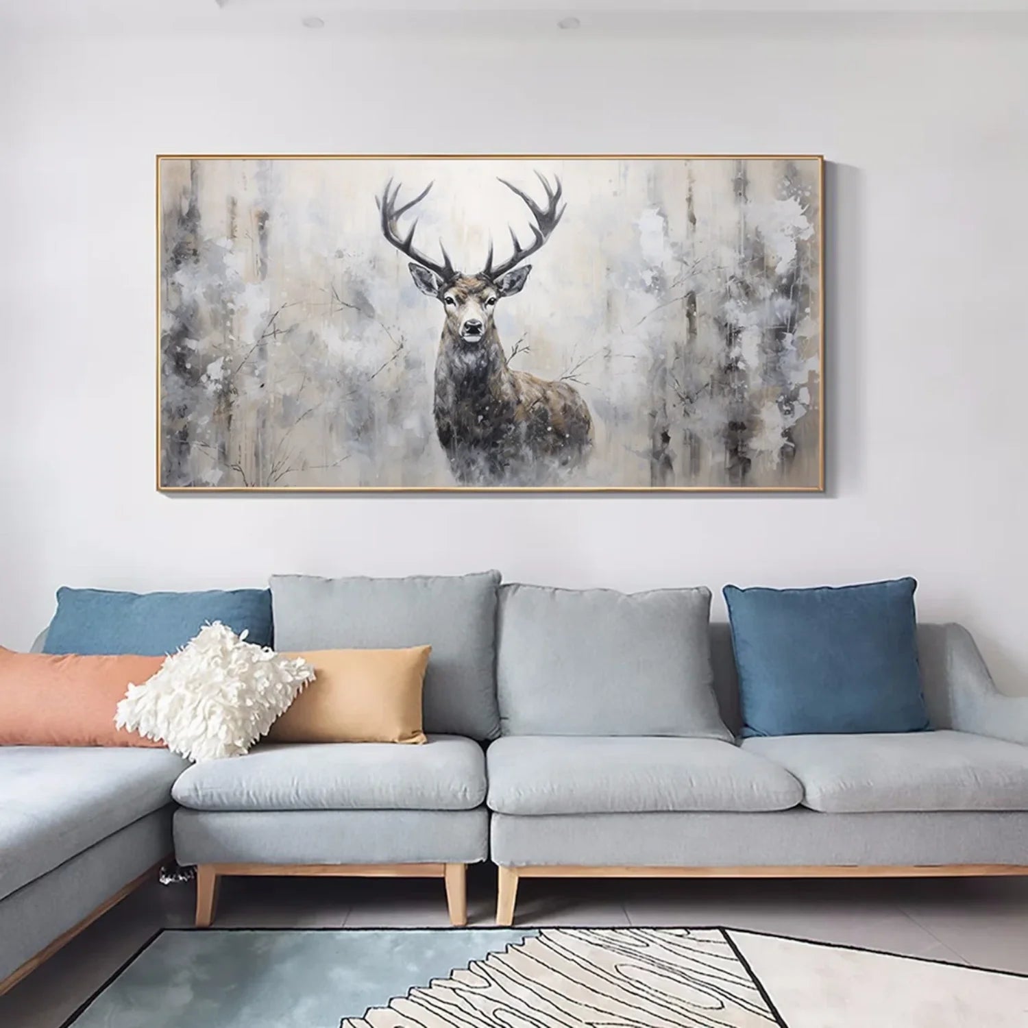 Abstract Animal Wall Art #AM129