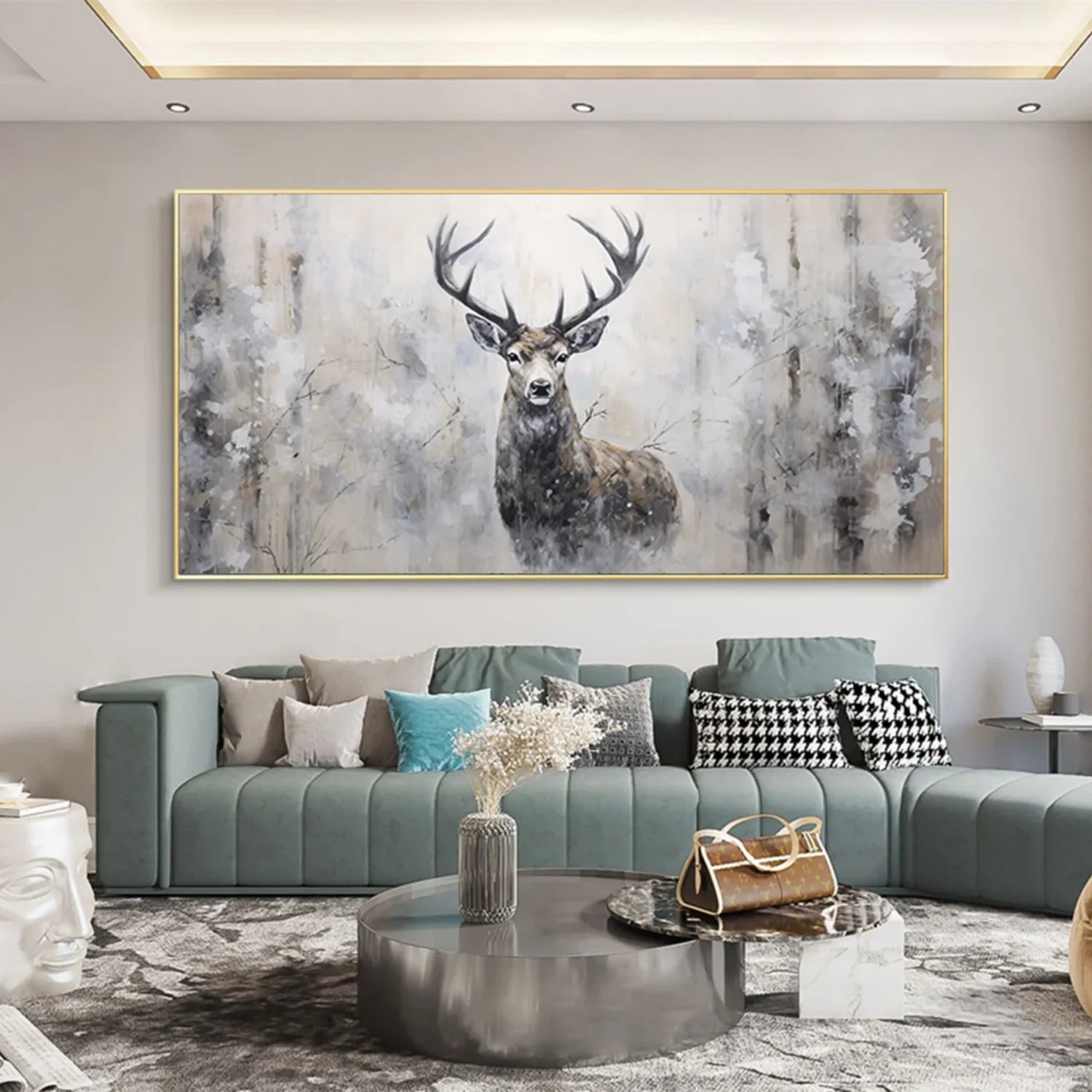 Abstract Animal Wall Art #AM129