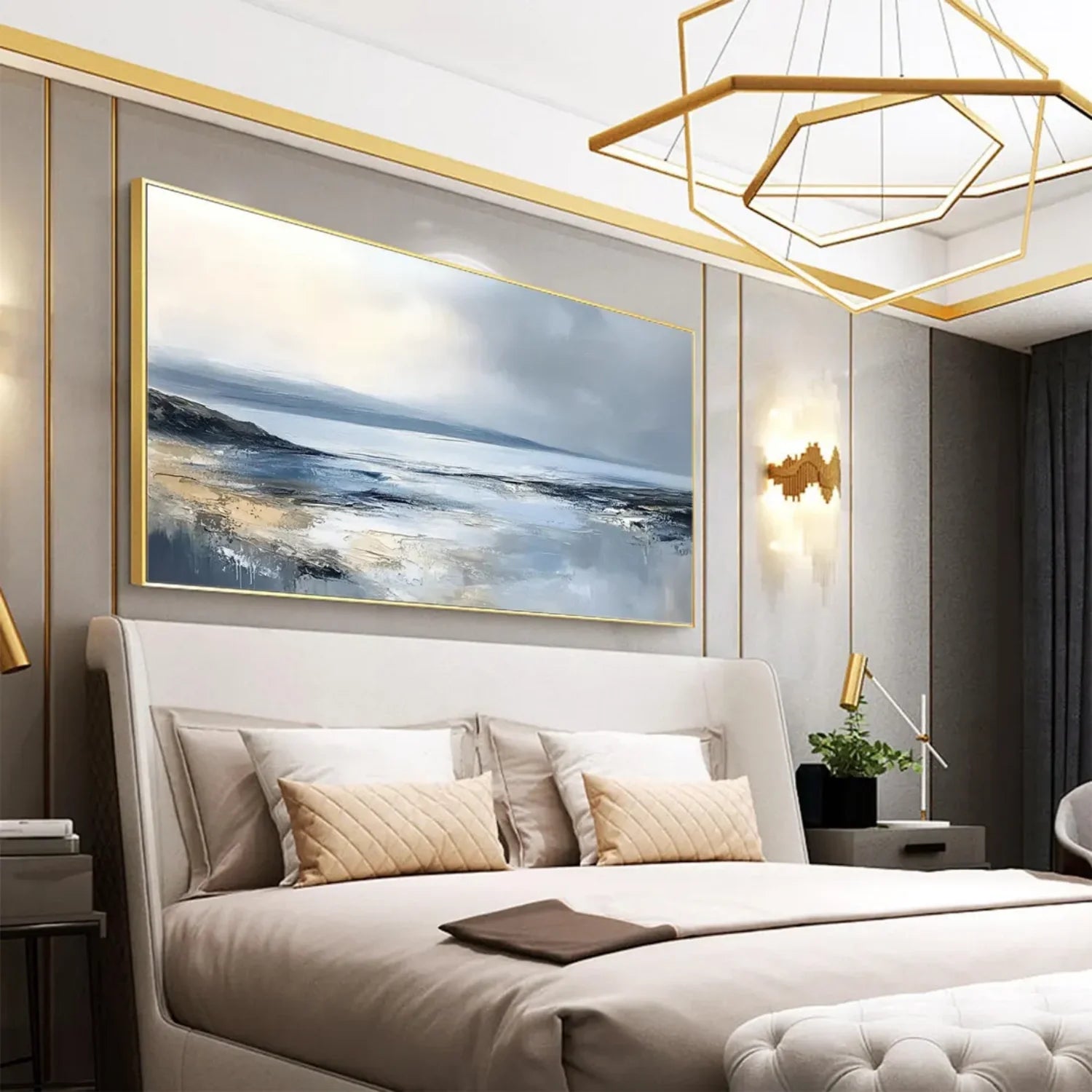 Sea & Sky Abstract_Wall Art #SK133