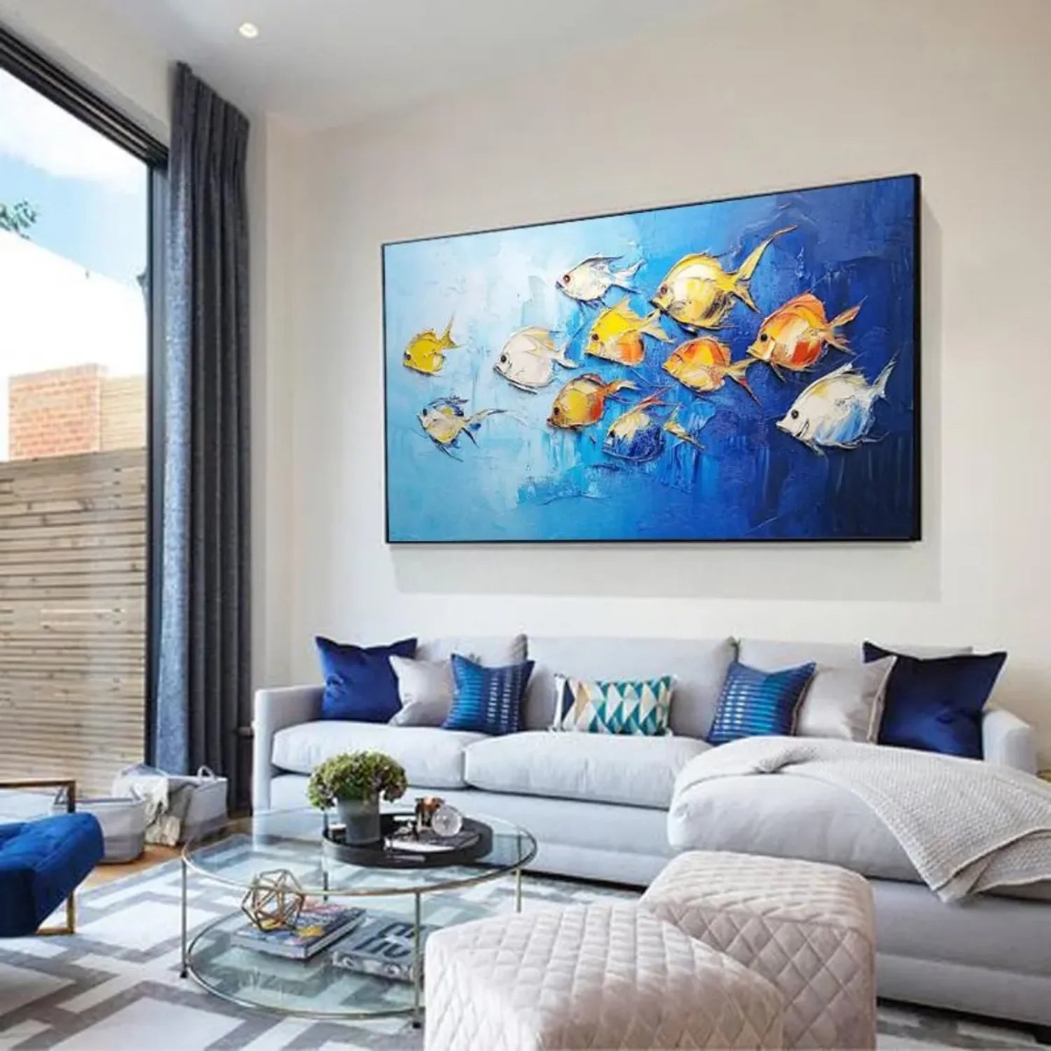 Abstract Animal Textured_Wall Art #AM127