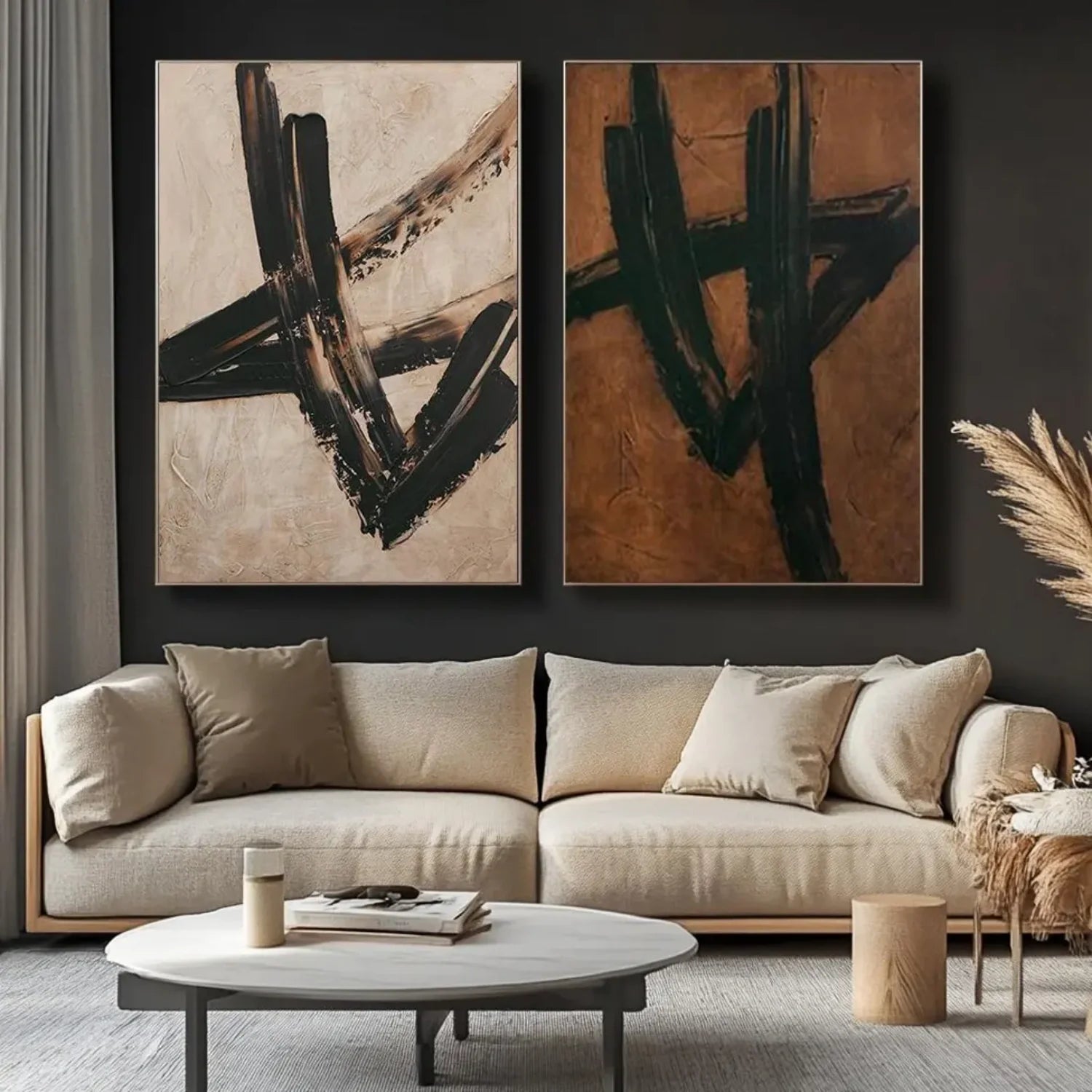 Abstract Tranquility Set of 2 #WA553