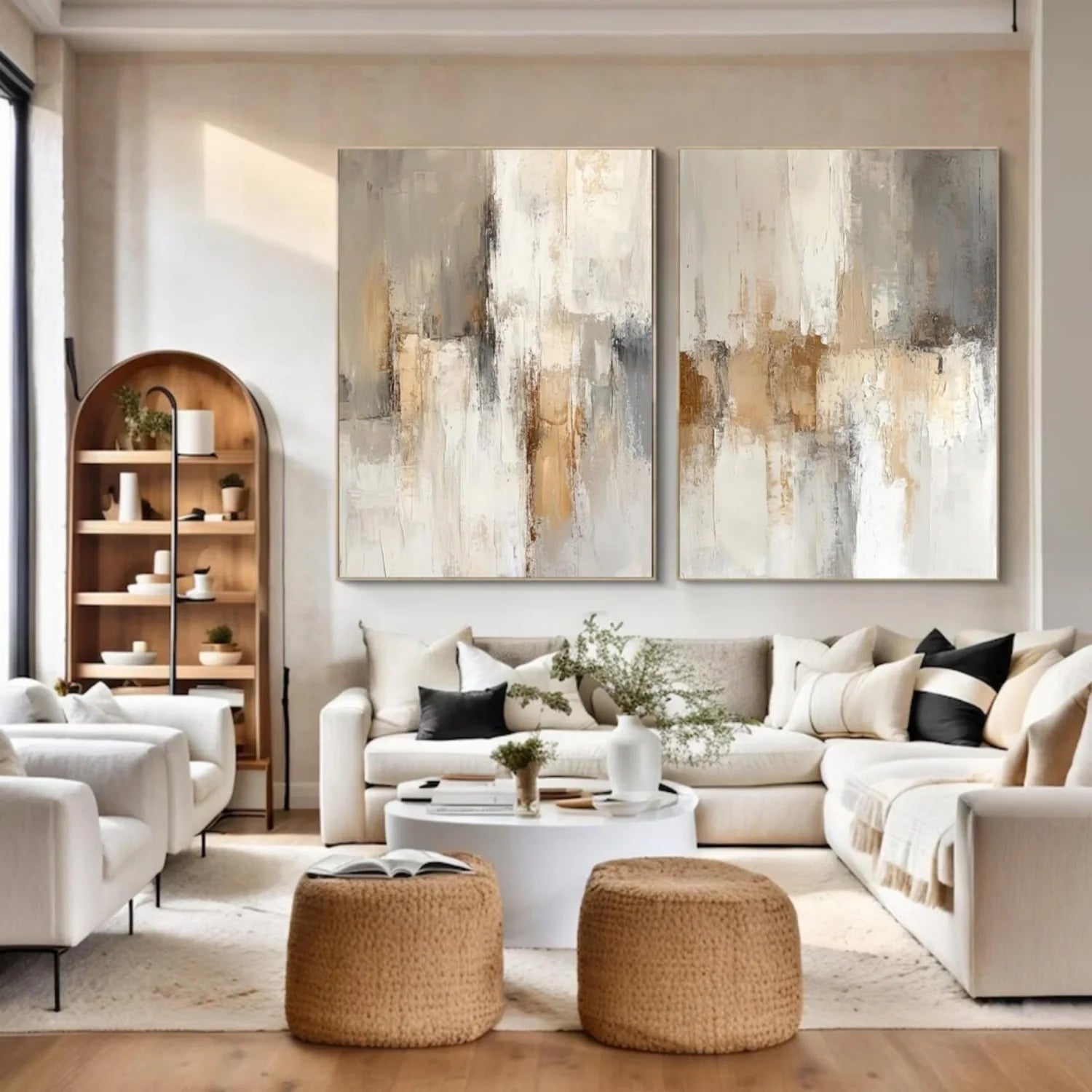 Abstract Tranquility Set of 2 #WA580