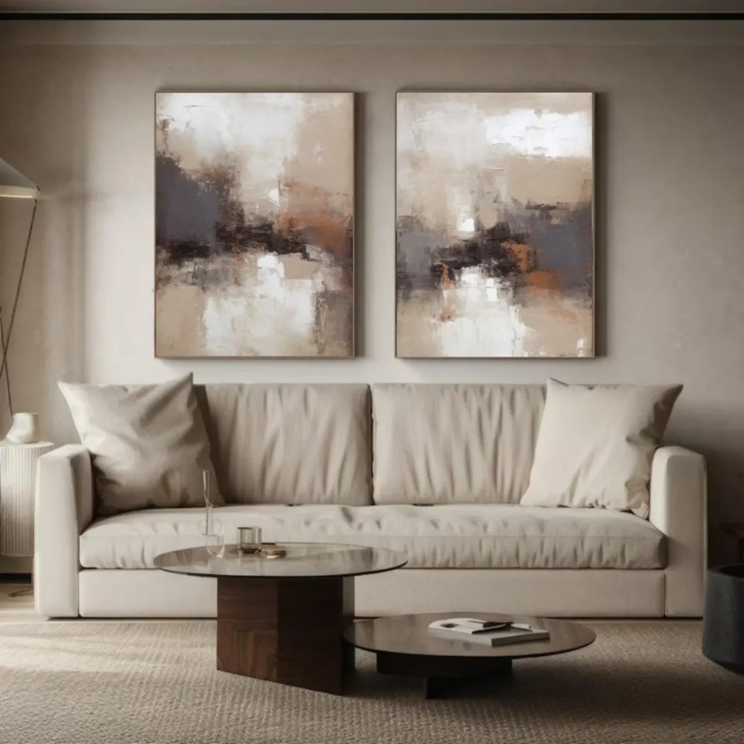 Wabi Sabi Canvas Art Set of 2 #WA620