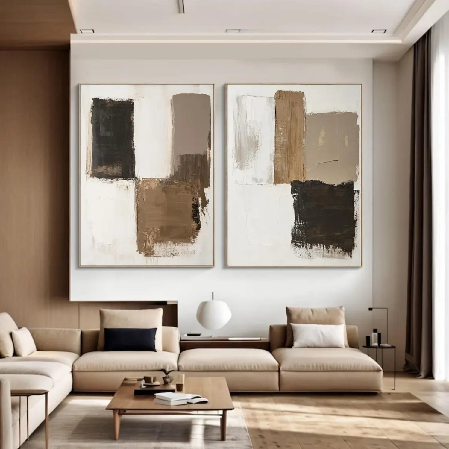 Wabi Sabi Canvas Art Set of 2 #WA621