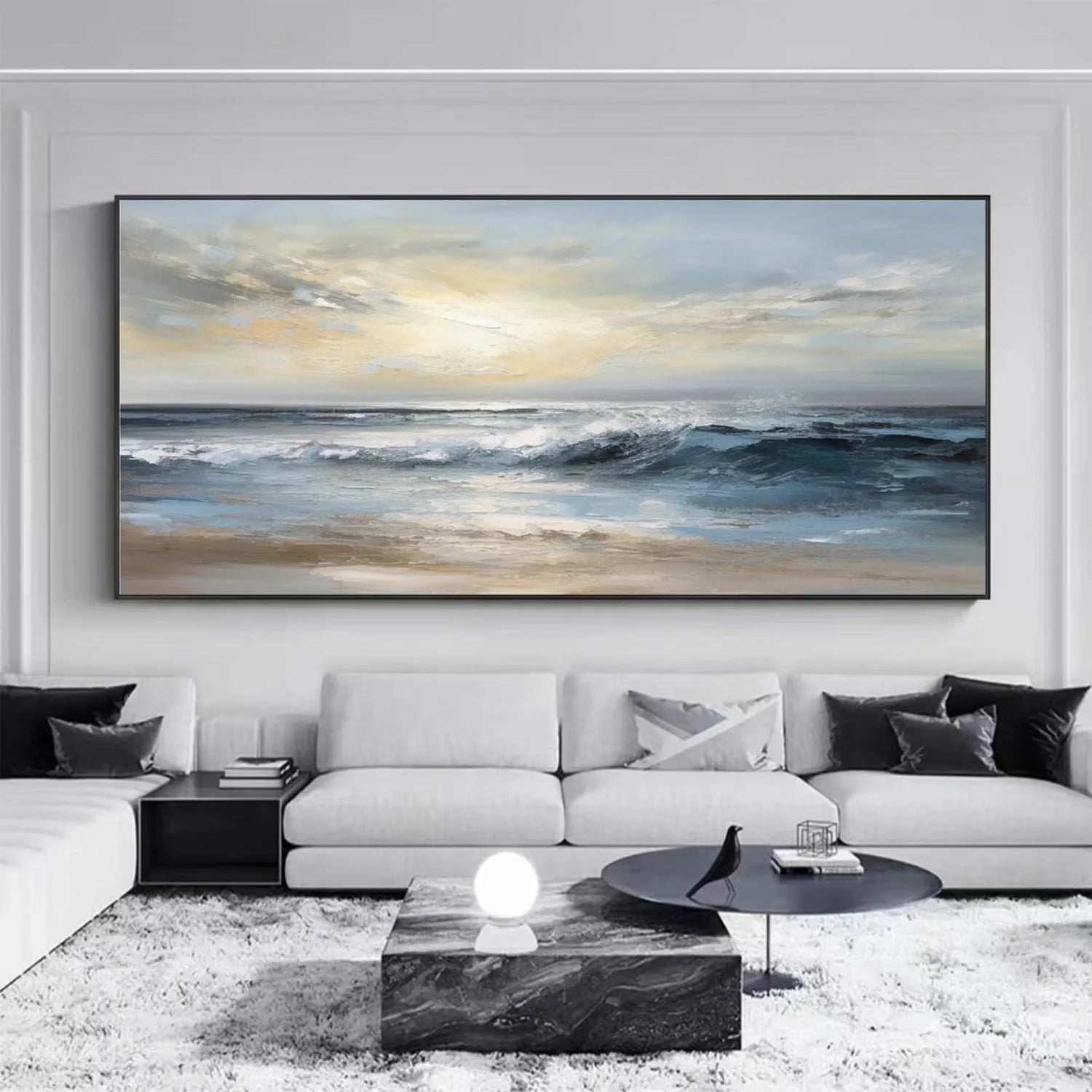 Sea & Sky Abstract_Wall Art #SK134