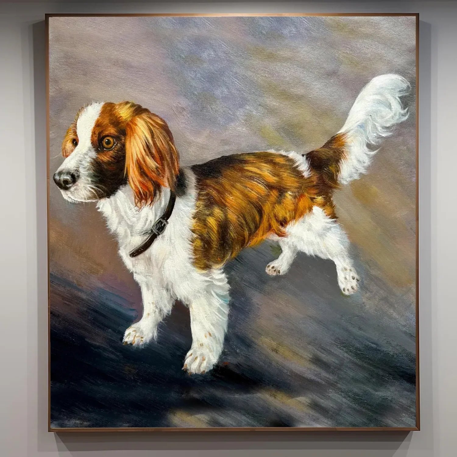 Abstract Animal Dog Wall Art #AM097