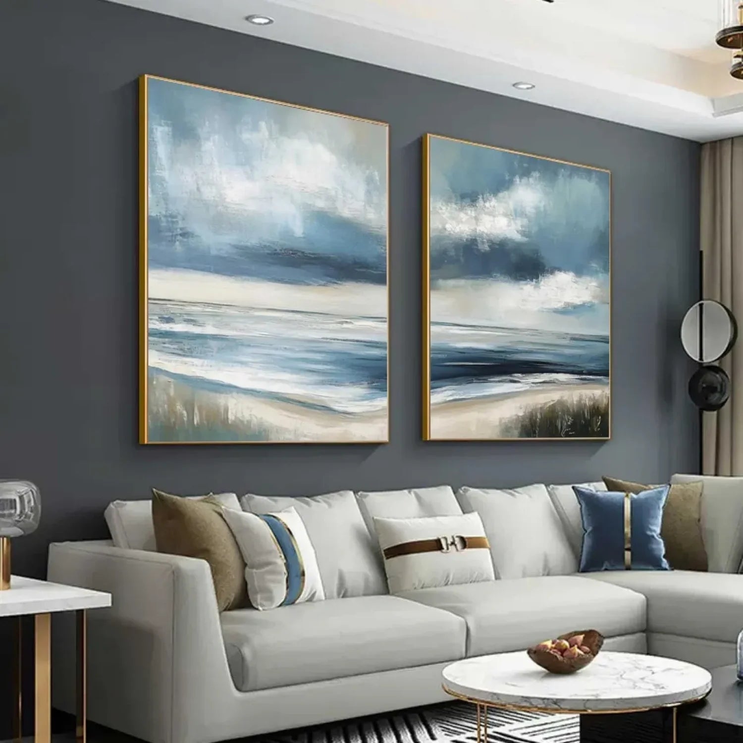 Sea & Sky Abstract_Wall Art #SK128