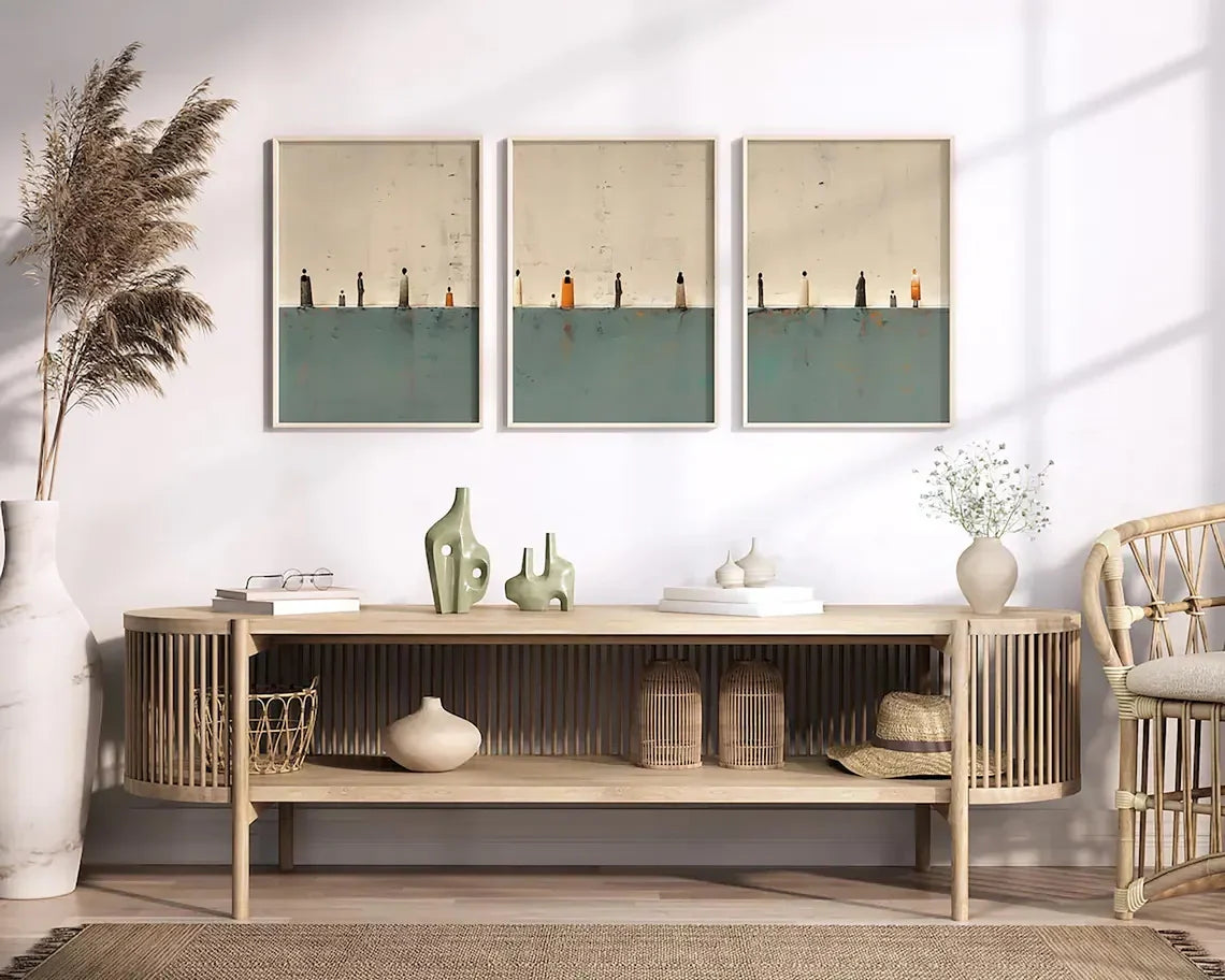 Abstract Tranquility Set of 3 #WA534