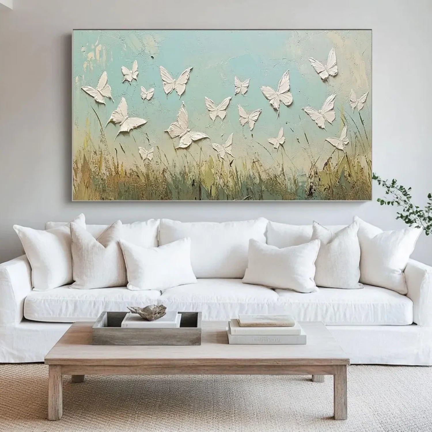 Flower & Tree Abstract Wall Art #FT118