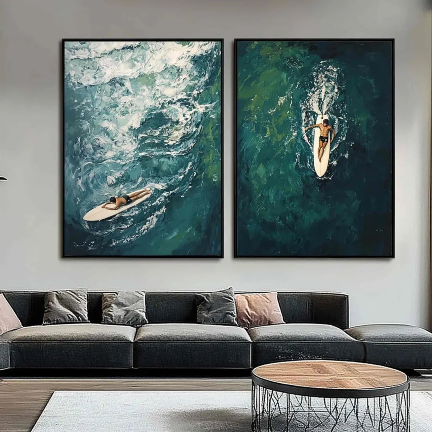 Surfing Sport_Wall Art Set of 2 #AS025