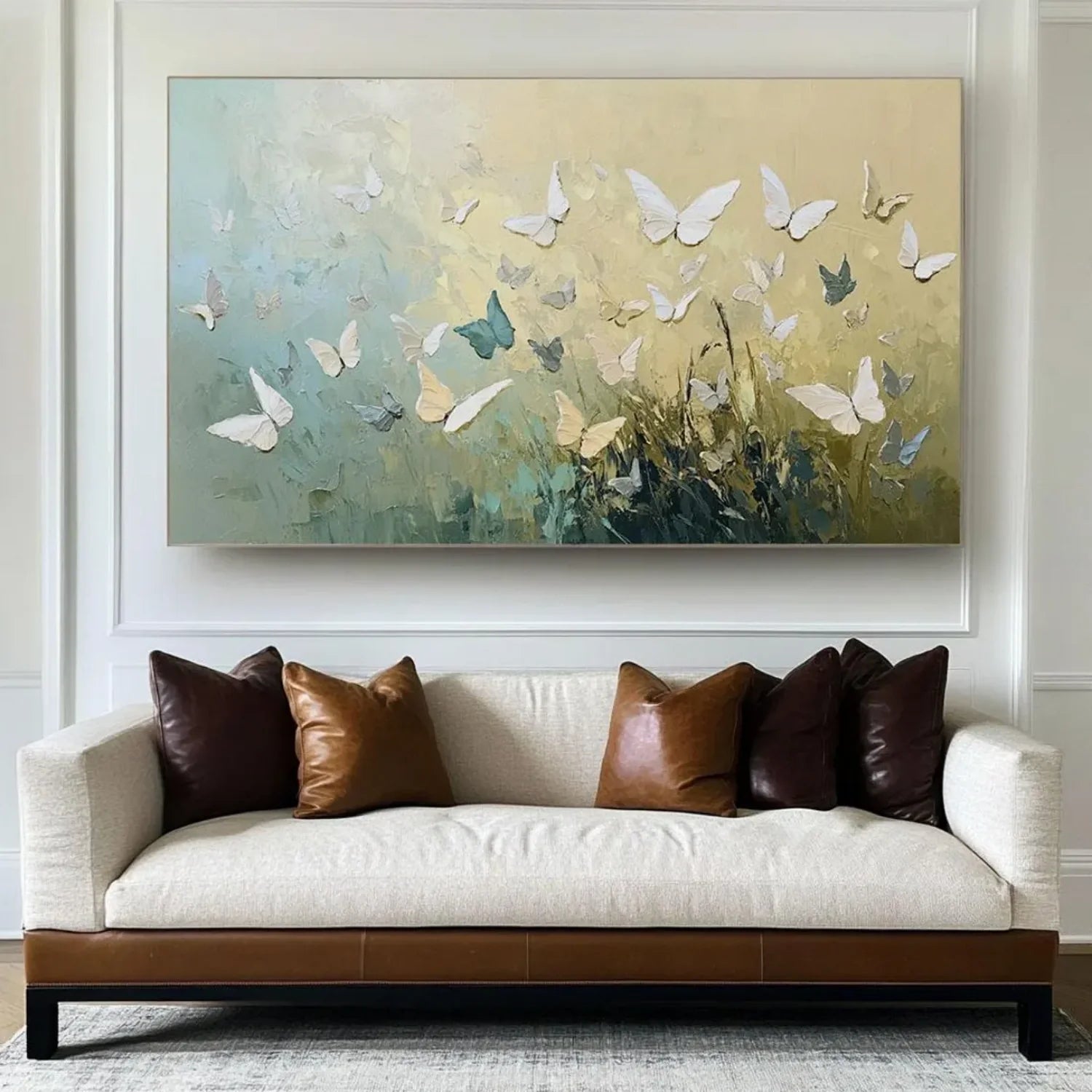 Flower & Tree Abstract Wall Art #FT117