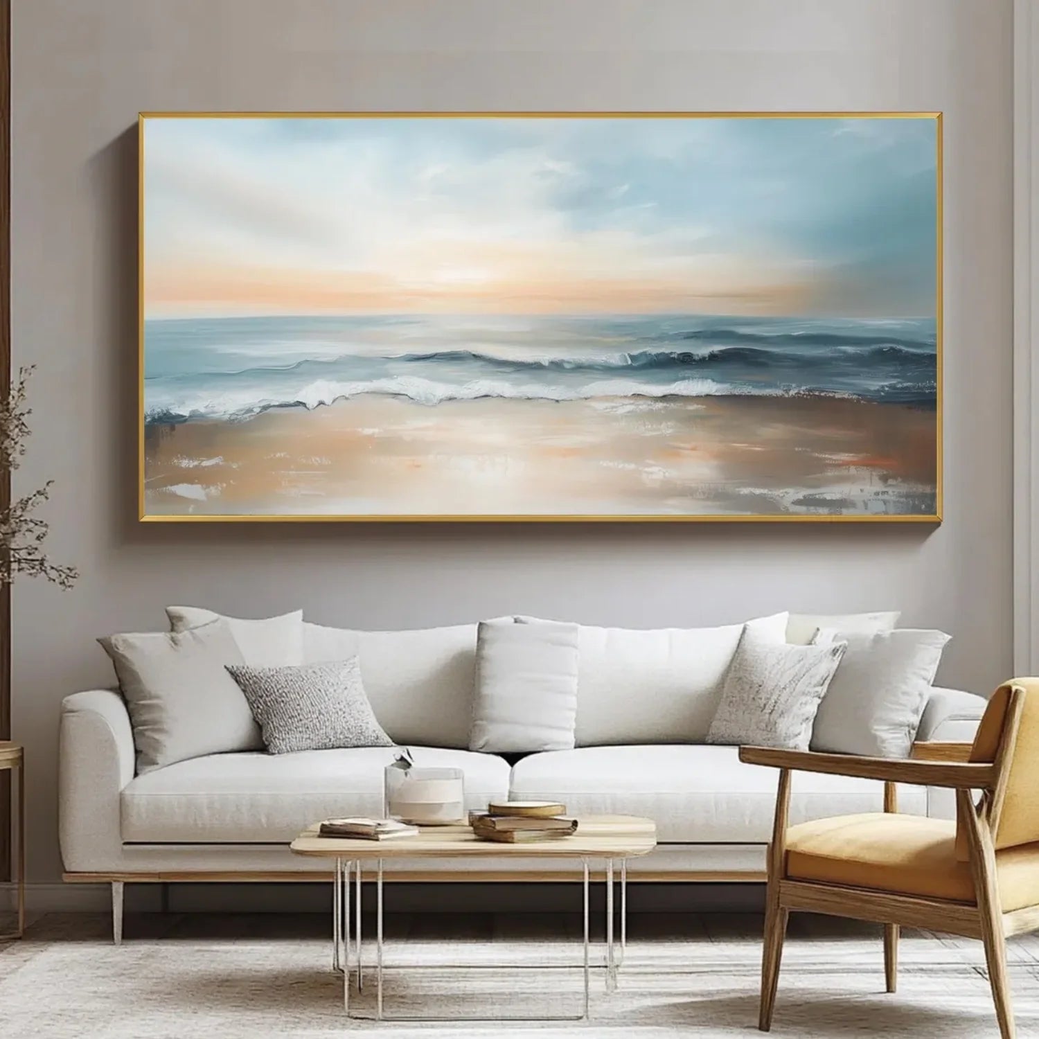 Sea & Sky Abstract_Wall Art #SK136