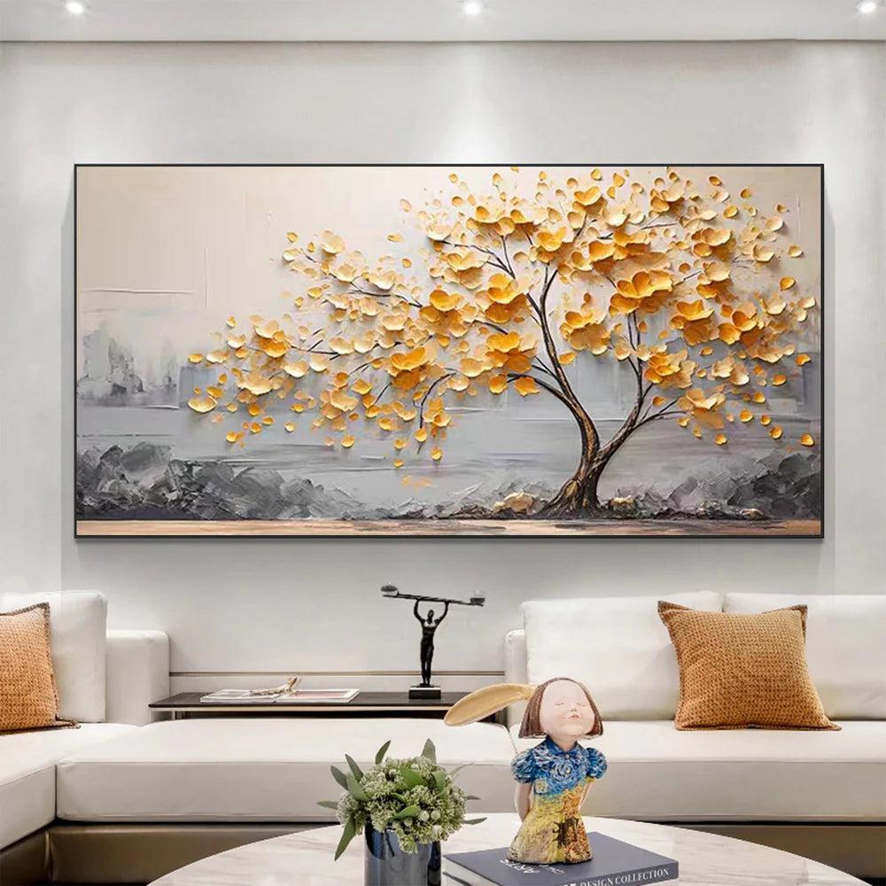 Impasto Textured Floral Oil Painting #FT514