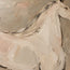 Beige & Cream Hand-Painted Oil Painting, Three Horses in a Modern Equestrian Composition #HIPLCPC8