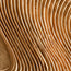 Sand Hand-Painted 3D Textured Oil Painting, Ribbon Curves Wall Art #Q5XTO3SD