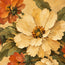 Yellow Hand-Painted Oil Painting, Cream and Orange Floral Bouquet #8FD36JJN