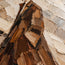Earth-Tone Hand-Painted Oil Painting, Two Figures in Wide-Brim Hats #AROVDTOR