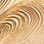 Sand Cream Hand-Painted 3D Textured Oil Painting, Ribbon Wave Wall Art #UOHF8DXB