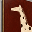 Rust Brown Hand-Painted Oil Painting, Spotted Horse with Flower Vase #N7RLL432