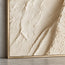 Cream Hand-Painted 3D Textured Oil Painting, Diagonal Relief Wall Art #WBT7SPNO