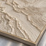 Beige Hand-Painted 3D Textured Oil Painting, Flowing Contour Abstract #A08VGDFU
