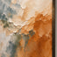 Hand-Painted Oil Painting, Cream and Ochre Layered Abstract #SSF3FUCT