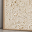 Beige Hand-Painted 3D Textured Oil Painting, Concentric Circles Wall Art #JMOPNPCU