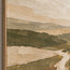 Earth-Tone Hand-Painted Oil Painting, Winding Path Through Layered Hills #6Y6LMHCQ
