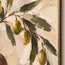 Earth-Tone Hand-Painted Oil Painting, Fruiting Branches in an Ochre Vase #U8CNUSTV