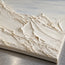 Ivory Hand-Painted 3D Textured Oil Painting, Mountain Peaks Beneath a Soft Gray Sky #0MQBQEM1
