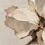 Cream Hand-Painted Floral Painting, Close-Cropped Open Bloom #IZWD2YH6