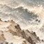 Ivory Gray Hand-Painted 3D Textured Oil Painting, Rocky Seascape Wall Art #3B8T60SA